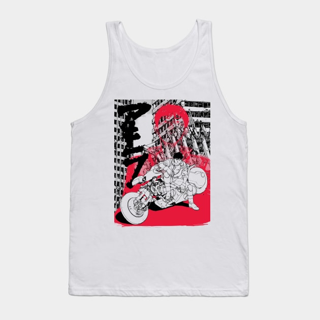 Akira/Kaneda Tank Top by geekingink